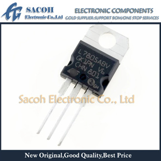 Free Shipping 10Pcs L7805ABV or L7805ACV or L7806ABV or L7806ACV TO-220 Precision 1A regulators