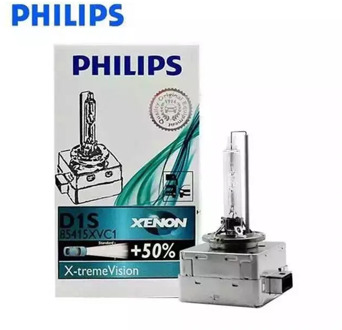 Free Shipping 1Pc Original Philips Automotive Xenon Bulbs D1S D2S D2R D3S X-Treme Vision +50% 85122XV For-BMW, for-Mercedes Benz