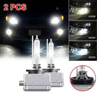 Free Shipping! 2PCS NEW D1S Car Headlight Bulb Kit 66140 66144 85410 85415 HID XENON Headlights Bulbs 4300K 6000K 8000K Set