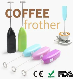 Free shipping 300pcs/lot Coffee Milk Electric Whisk Mixer Frother Kitchen Egg Beater Electric Mini Handle Mixer Kitchen Tools