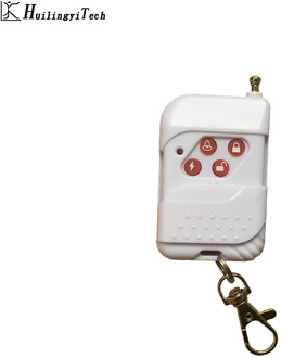 Free Shipping! 433MHz Wireless White Plastic Remote Control Button For Home Alarm Systems