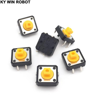 Free Shipping 50pcs/lot B3F-4055 12x12x7.3 mm Tactile Switches Push Button Tact Switch 12*12*7.3 mm