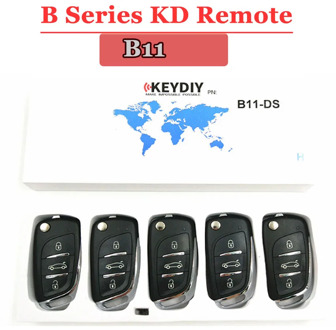 Free shipping (5pcs/lot)KD900 remote key B11 3 Button B series remote control for URG200 KD900 KD900+remote master