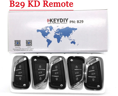 Free shipping ( 5pcs/LOT ) NEW model KD900 KD900+ URG200 KD-X2 Key Generator B Series Remote B29 3 button Universal KD Remote