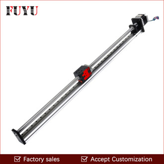 Free shipping 600mm stroke linear rail motion slide guide motorized ball screw xy slide table stepper motor actuator