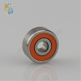 Free Shipping 8x16x5 mm 688-2RS Bearing ABEC-3 10PCS Miniature 688RS Ball Bearings 618/8RS Z3V3 Orange Sealed Bearing 688 2RS
