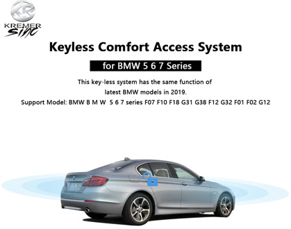Free Shipping aftermarket Keyless Comfort Access for B M W 5 6 7 series F07 F10 F18 G31 G38 F12 G32 F01 F02 G12