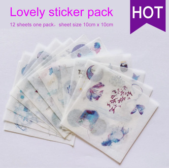 Free Shipping and Coupon washi tape,Anrich washi paper sticker pack ,Lovely sticker pack ,deer ,gift,new products