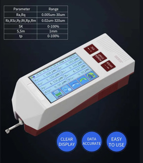 Free Shipping JD520 Surface Roughness Tester High Quality Width Measuring Instrument With Bluetooth USB Function Roughness Meter