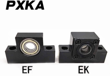 Free shipping low-cost precision ball screw support EF20 EF15 EF12 EF10 EF8 EF6 EK20 EK15 EK12 EK10 EK8 EK6
