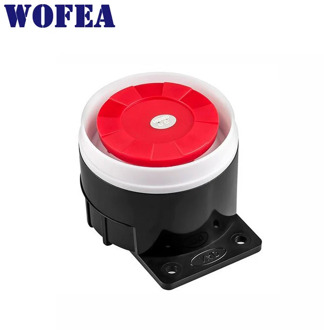 Free shipping Mini Wired Siren Horn For Wireless Home Alarm Security System 120 dB loudly siren for alarm system