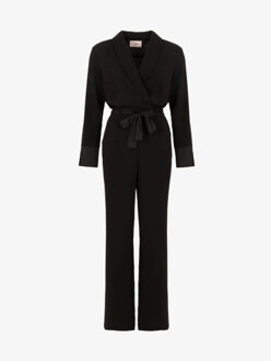 Freebird Dames jumpsuit yael shawl zwart