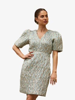 Freebird Dames jurk daantje Groen - M