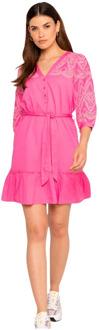 Freebird Diora jurken roze Freebird , Pink , Dames - Xl,L,M,S,Xs