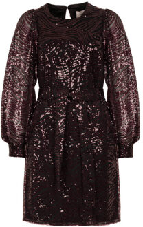 Freebird Jurk dimphey Bordeaux - L