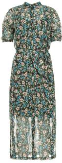 Freebird Midi-jurk met bloemenprint Hayden  blauw - XS,