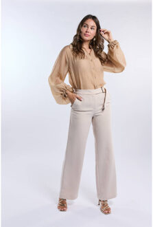 Freebird Pantalon lolani buckle wv Bruin - M