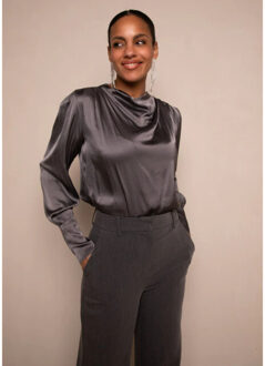 Freebird Top ls teske ls Houtskool - S