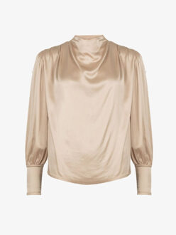 Freebird Top teske ls Beige - S