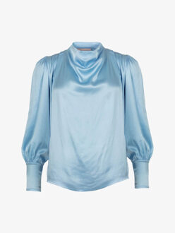 Freebird Top teske ls Blauw - M