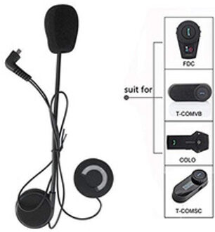 FreedConn Hoofdtelefoon Harde Kabel Headset Accessoire voor Motorhelm Bluetooth Interphone intercom voor TCOM FDCVB en COLO