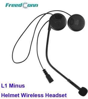 Freedconn L1 Minus Bt Motorfiets Helm Draadloze Stereo Bluetooth Headset Hoofdtelefoon Werken Met L2 L3
