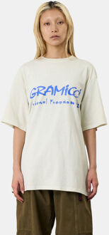 Freedom Tee Pigment Dyed T-Shirt Wit - L