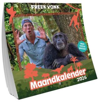 Freek Vonk Amerikaanse kalender - 2026 - Freek Vonk (ISBN: 9789464328455)