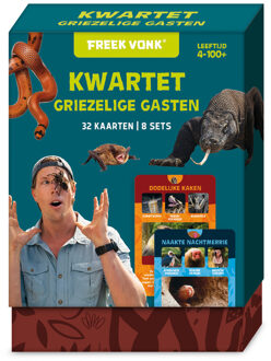 Freek Vonk Dierenkwartet - Griezelige Dieren - ImageBooks Factory