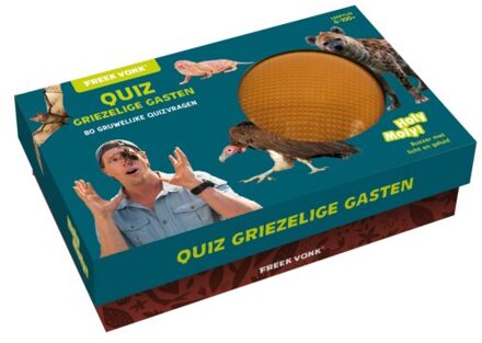 Freek Vonk Dierenquiz - Griezelige Dieren - ImageBooks Factory