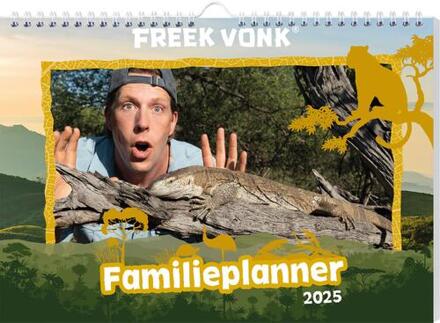Freek Vonk familieplanner - 2025 -   (ISBN: 9789464327359)