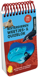 Freek Vonk Weetjes- & quizblok - Waterdieren -   (ISBN: 9789464327908)