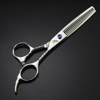 Freelander 6inch Persoonlijkheid Haar Knippen Dunner Schaar Kappers Supply voor Kapper Haar Snijgereedschap Professionele het verdunnen scissor