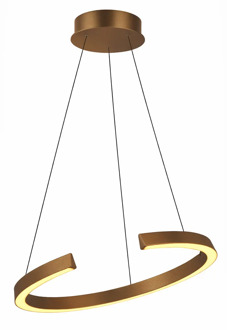 Freelight Hanglamp Cavallo Ø 65 cm comfortlift brons goud