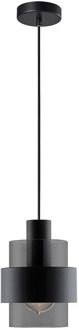 Freelight Hanglamp Chiasso 1 lichts Ø 14 cm zwart