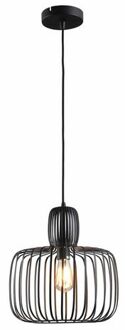 Freelight Hanglamp Costola Mat Zwart 35cm