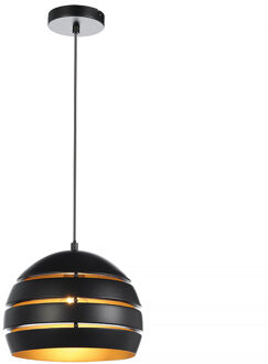 Freelight Hanglamp Djarin Ø 28 cm zwart goud