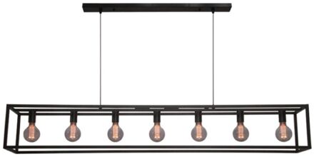 Freelight Hanglamp Esteso Mat Zwart 168cm