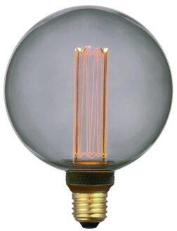Freelight Led Lamp Smoke 125mm 4.3 Watt incl. Dimmer Bruin