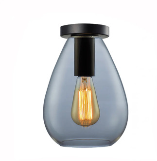 Freelight Plafondlamp Dorato H 26 cm zwart