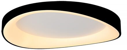 Freelight Plafondlamp Duna Ø 60 cm zwart