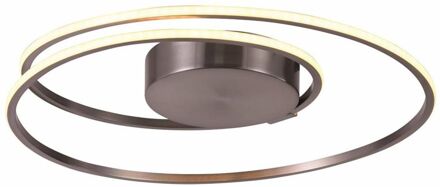 Freelight Plafondlamp Ophelia RVS 45cm Zilver