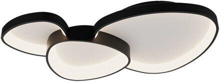 Freelight Plafondlamp Organico L 90 cm zwart