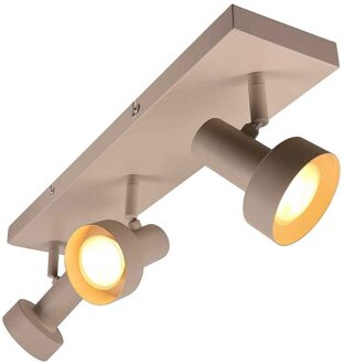 Freelight Spot Lunata 3 lichts L 50 cm beige