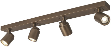 Freelight Spot Razza 4 lichts L 76 cm GU10 brons goud