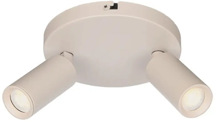 Freelight Spot Scolo 2 lichts Ø 15 cm beige
