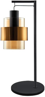 Freelight Tafellamp Chiasso H 60 cm zwart goud