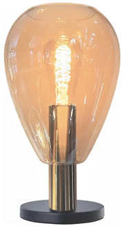 Freelight Tafellamp Dorato H 33 cm zwart goud