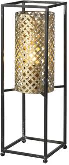 Freelight Tafellamp Petrolio H 47 cm B 15 cm goud zwart