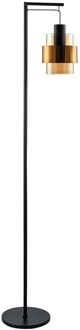 Freelight Vloerlamp Chiasso H 170 cm zwart goud